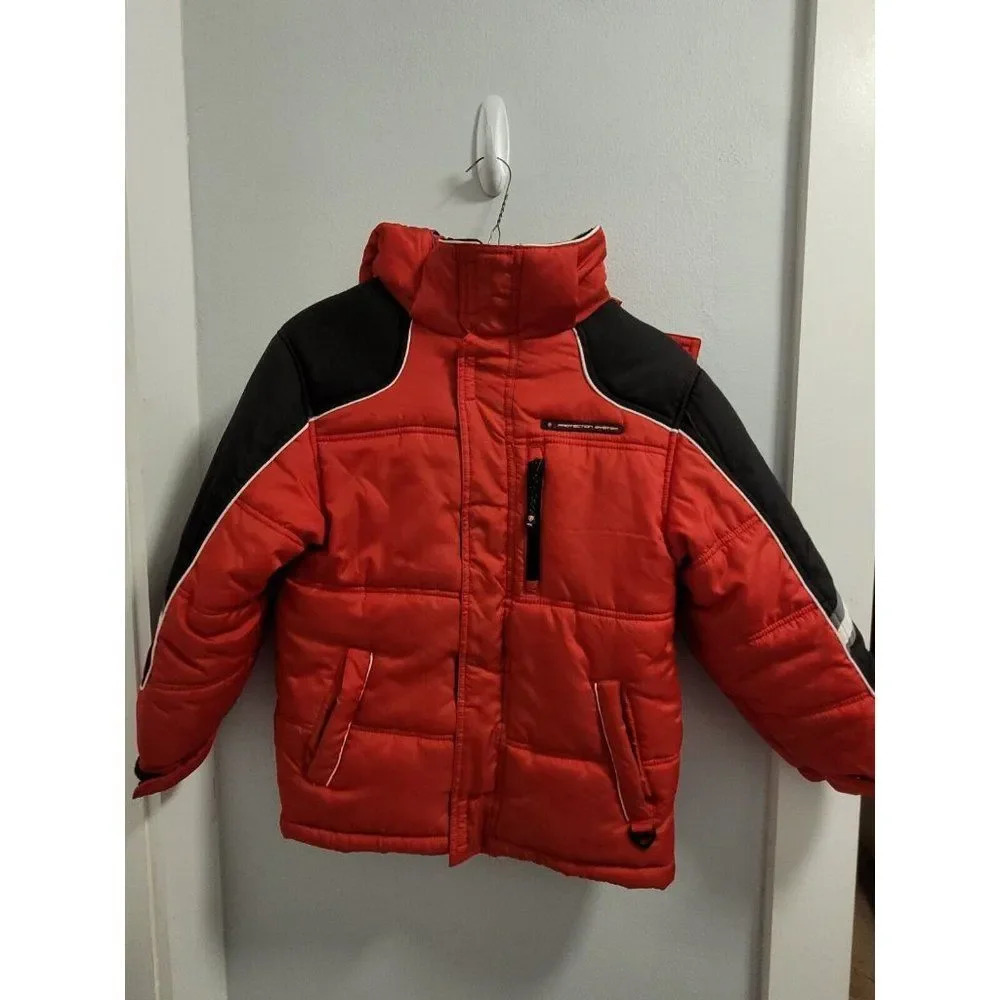 Kids Boys Protection System -Performance Outerwear -Boy's Zip Up Jacket - Size 7